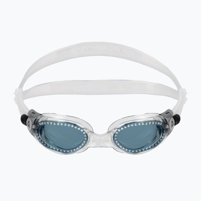 Aquasphere Kaiman Compact skaidrūs/dūminiai vaikiški plaukimo akiniai 2