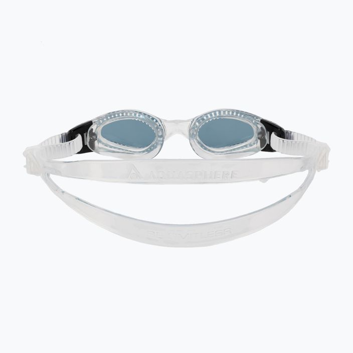 Aquasphere Kaiman Compact skaidrūs/dūminiai vaikiški plaukimo akiniai 5