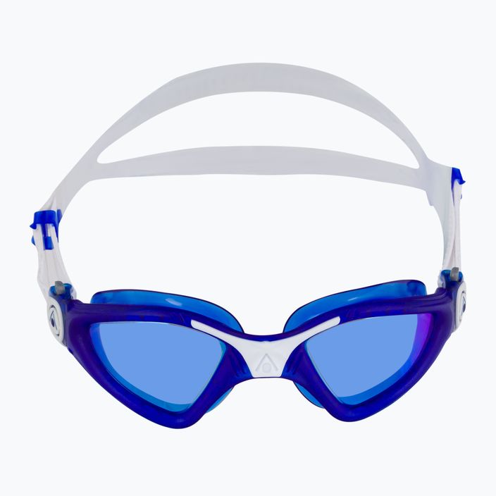 Aquasphere Kayenne mėlyni / balti / veidrodiniai mėlyni plaukimo akiniai 2