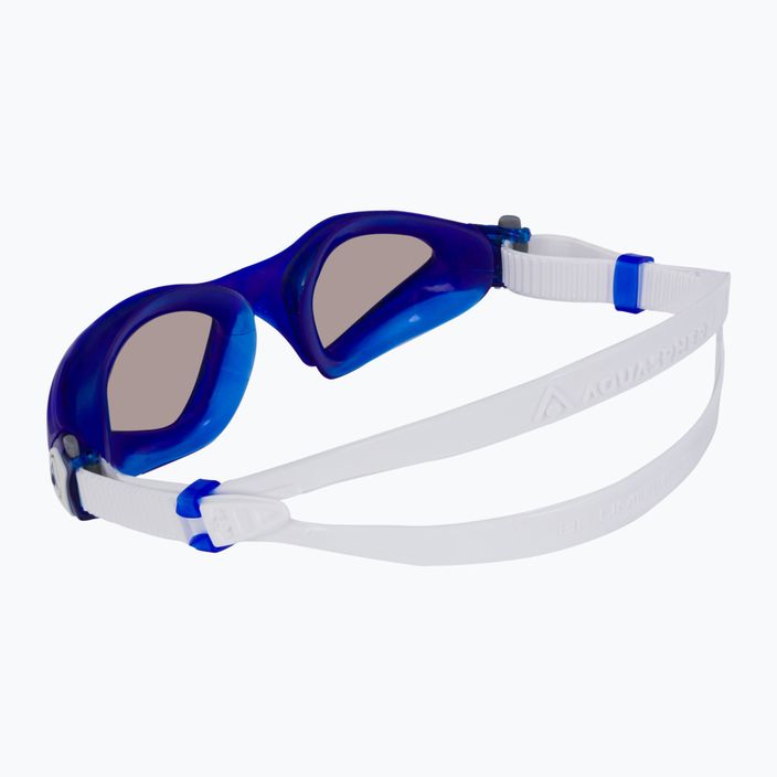 Aquasphere Kayenne mėlyni / balti / veidrodiniai mėlyni plaukimo akiniai 4
