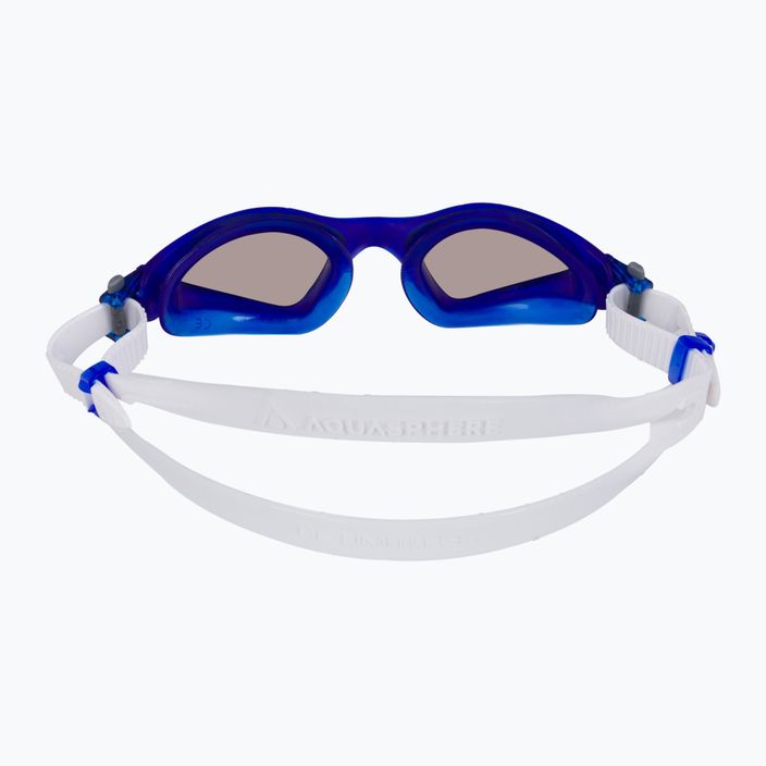 Aquasphere Kayenne mėlyni / balti / veidrodiniai mėlyni plaukimo akiniai 5