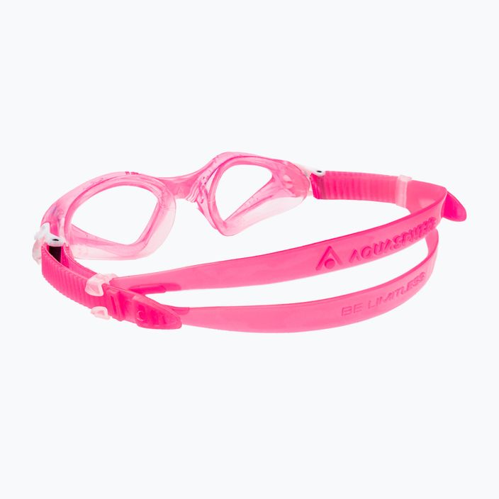 Aquasphere Kayenne rožiniai/balti/skaidrūs vaikiški plaukimo akiniai EP3010209LC 4