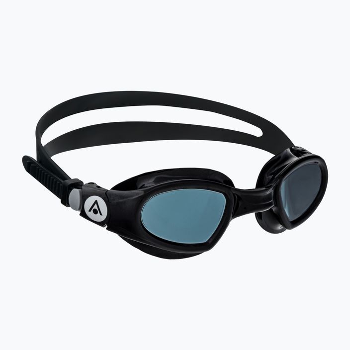 Aquasphere Mako 2 juodi/juodi/tamsūs plaukimo akiniai