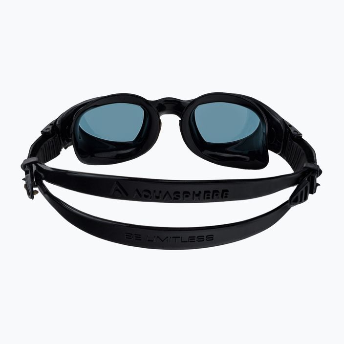 Aquasphere Mako 2 juodi/juodi/tamsūs plaukimo akiniai 5