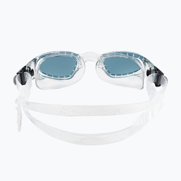 Aquasphere Mako 2 skaidrūs/juodi/tamsūs plaukimo akiniai 5