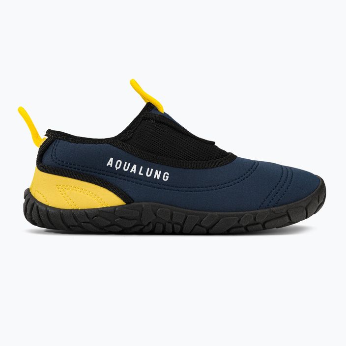 Aqualung Beachwalker Xp tamsiai mėlyni/gelsvi vandens batai 2