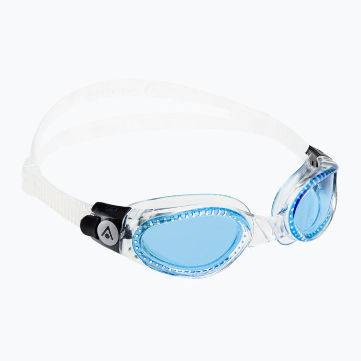 Aquasphere Kaiman skaidrūs / permatomi / mėlyni plaukimo akiniai EP3180000LB