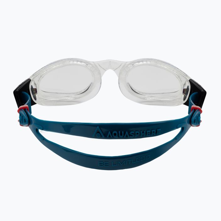 Aquasphere Kaiman skaidrūs/ benzininiai/skaidrūs plaukimo akiniai 5