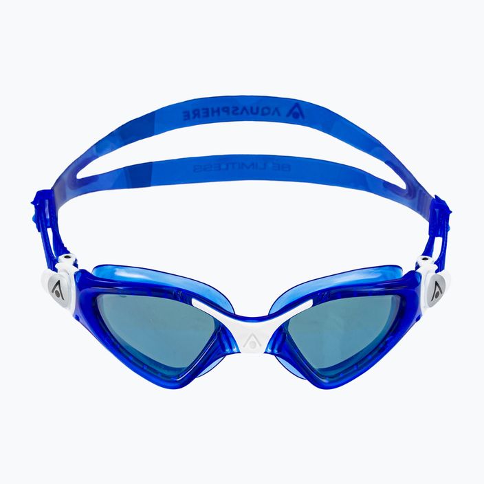Aquasphere Kayenne mėlyni/balti/tamsūs vaikiški plaukimo akiniai EP3194009LD 2