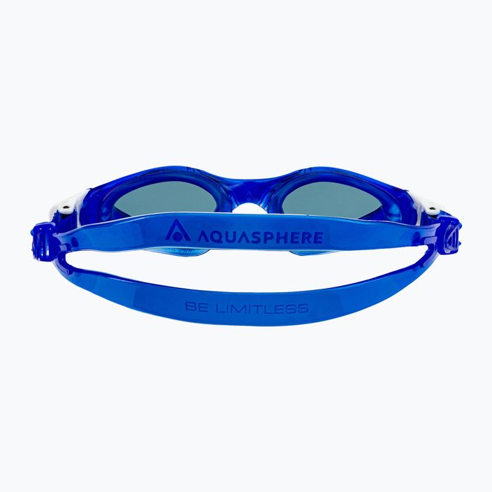 Aquasphere Kayenne mėlyni/balti/tamsūs vaikiški plaukimo akiniai EP3194009LD 5