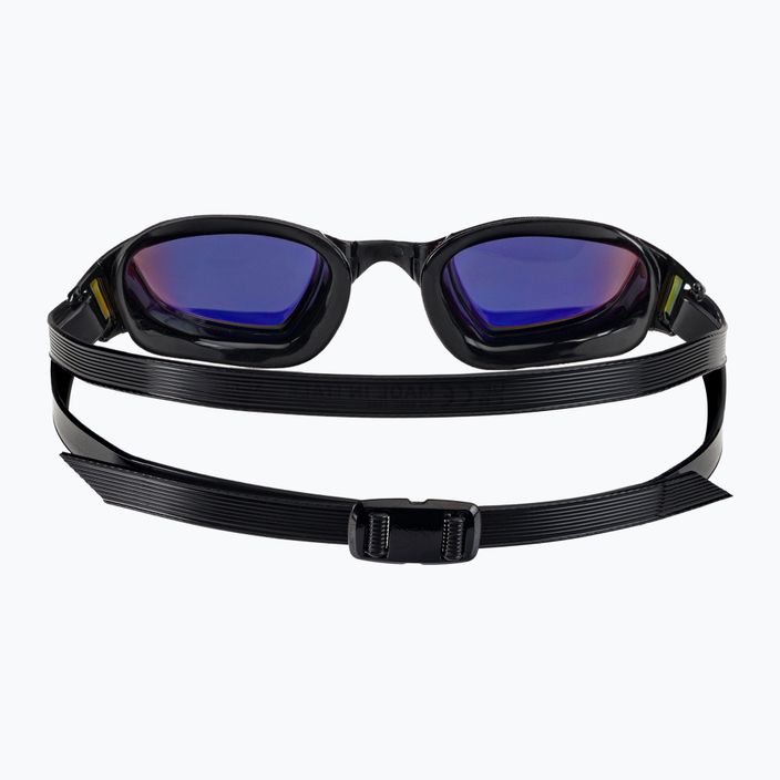 Aquasphere Xceed plaukimo akiniai juodi/juodi/veidrodiniai geltoni EP3200101LMY 5