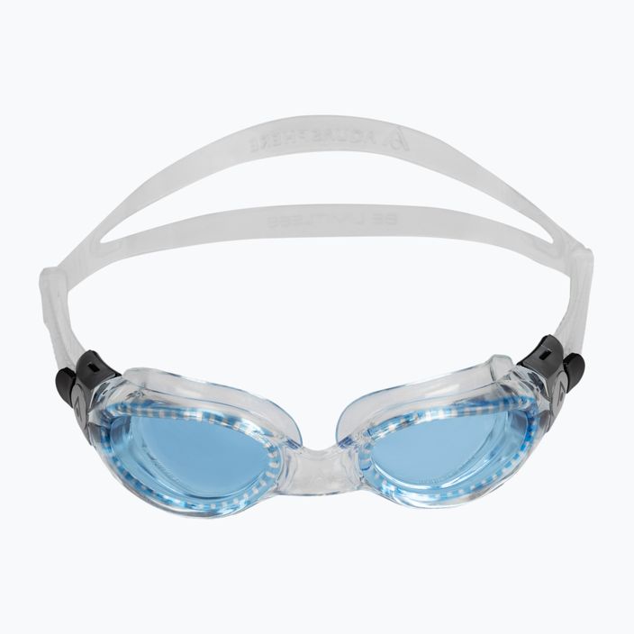 Aquasphere Kaiman Compact skaidrūs/mėlynai tonuoti plaukimo akiniai 2
