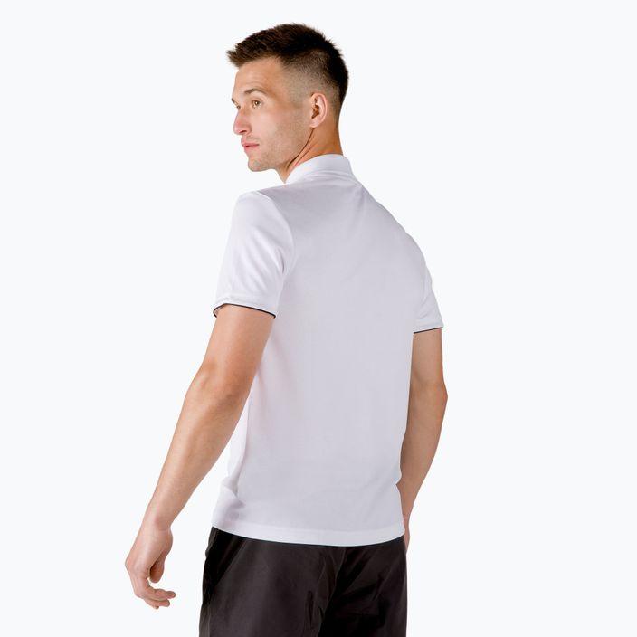 Lacoste vyriški teniso polo marškinėliai balti DH2094 4