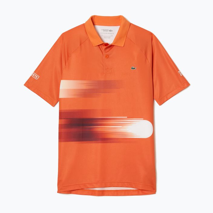Lacoste vyriški polo marškinėliai oranžiniai DH0853