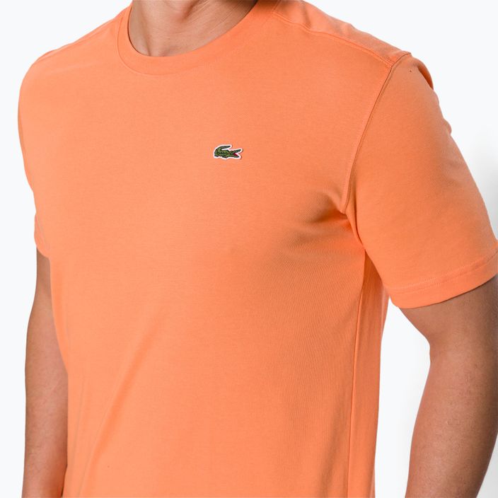 Lacoste vyriški teniso marškinėliai oranžiniai TH7618 4