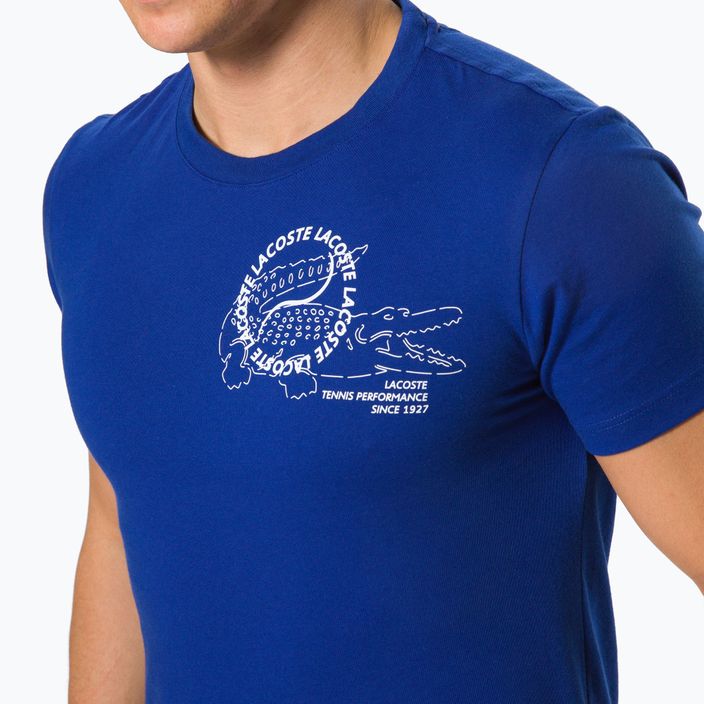 Lacoste vyriški teniso marškinėliai mėlyni TH0964 4