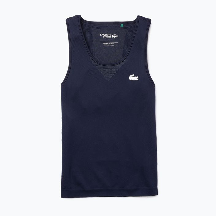 Lacoste moteriški marškinėliai tamsiai mėlyni TF7882 5