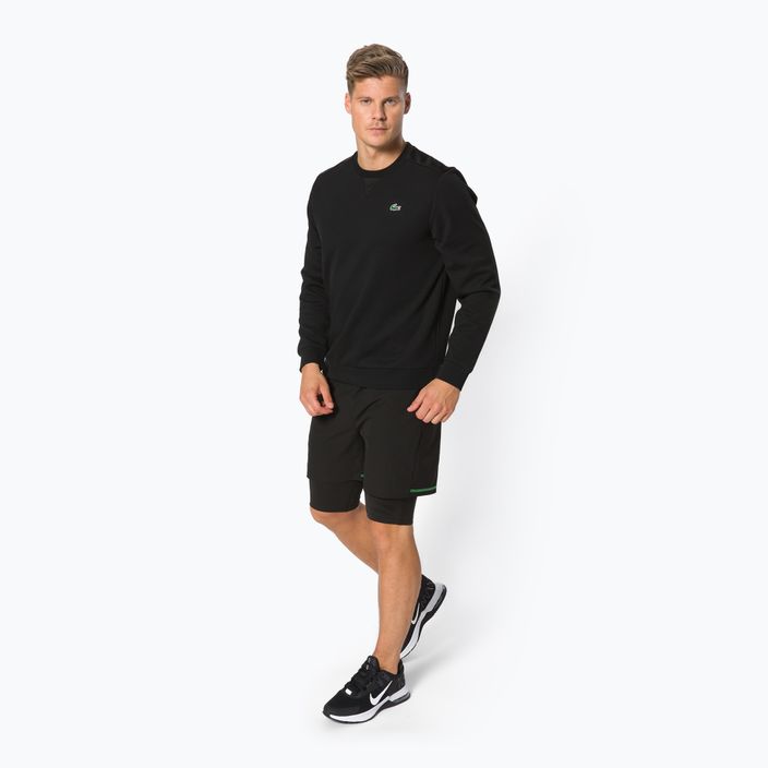 Lacoste vyriški teniso džemperiai juodi SH9604 2