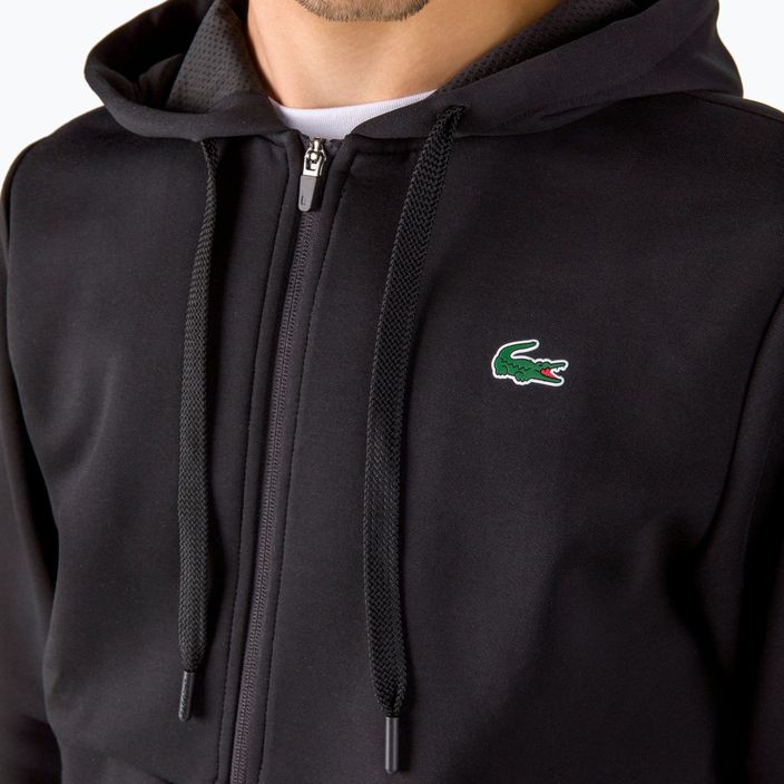 Lacoste vyriški teniso džemperiai juodi SH9676 5