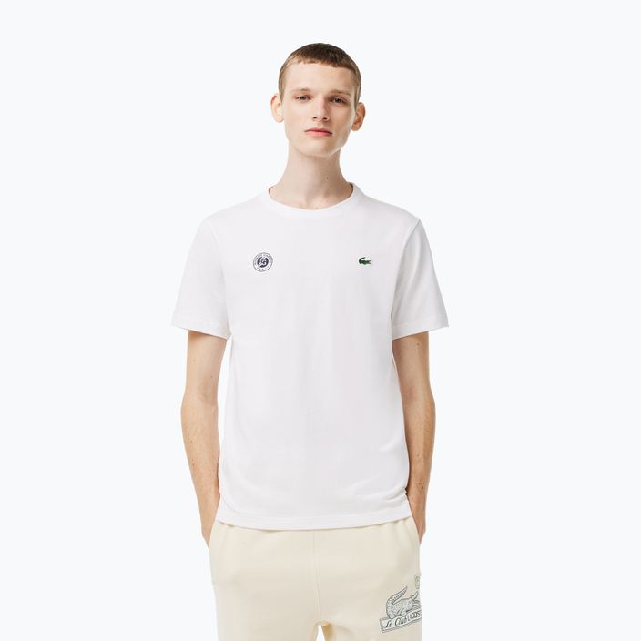 Lacoste vyriški teniso marškinėliai balti TH2116