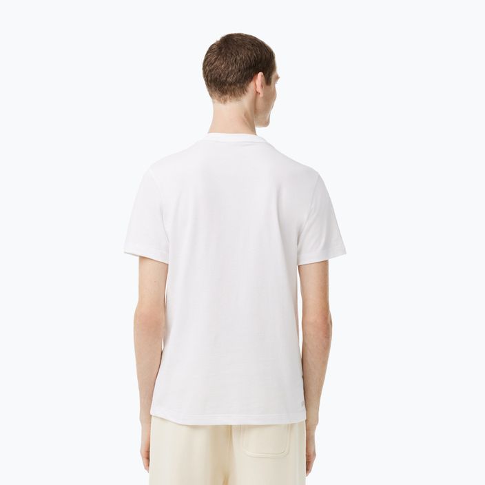 Lacoste vyriški teniso marškinėliai balti TH2116 2