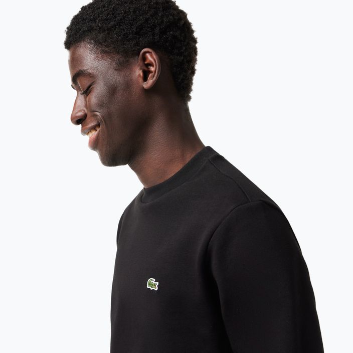 "Lacoste" vyriški SH9608 juodi džemperiai 4