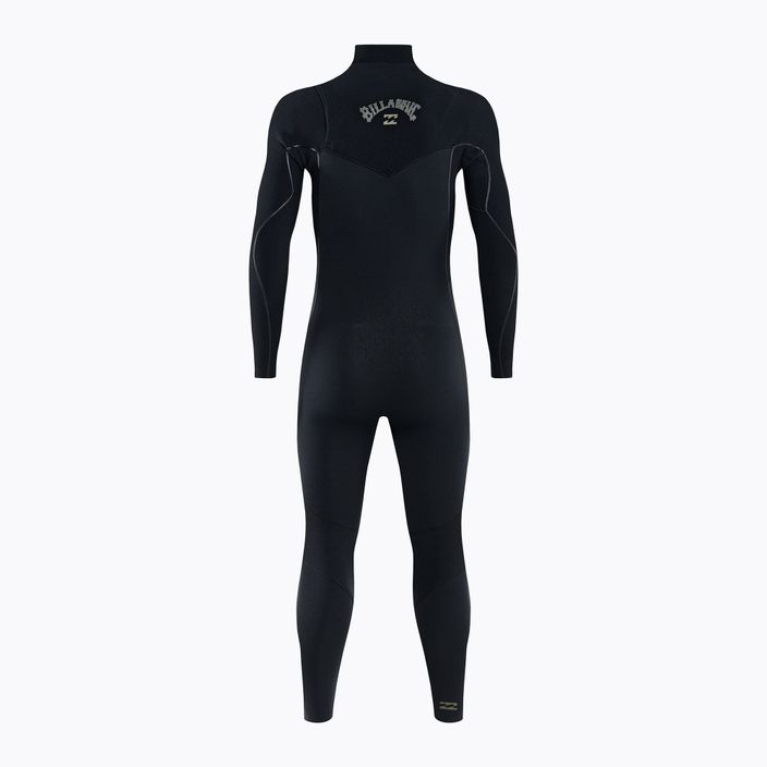 Vyriškas Billabong 4/3 Furnace Natural juodas plaukimo kostiumas 3