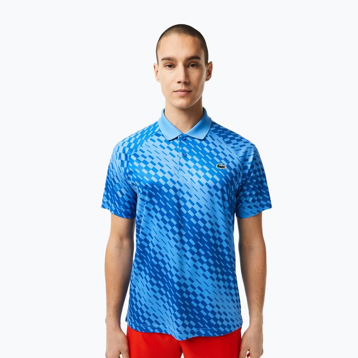 Lacoste vyriški teniso polo marškinėliai mėlyni DH5174