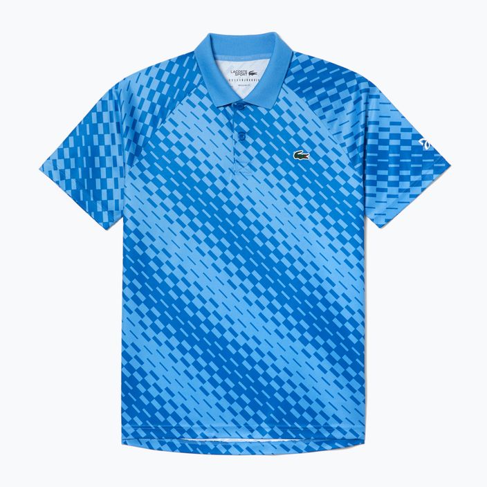 Lacoste vyriški teniso polo marškinėliai mėlyni DH5174 5