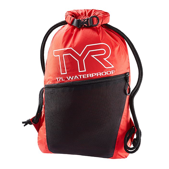 Plaukimo kuprinė TYR Alliance Waterproof Sackpack 17 l red 2