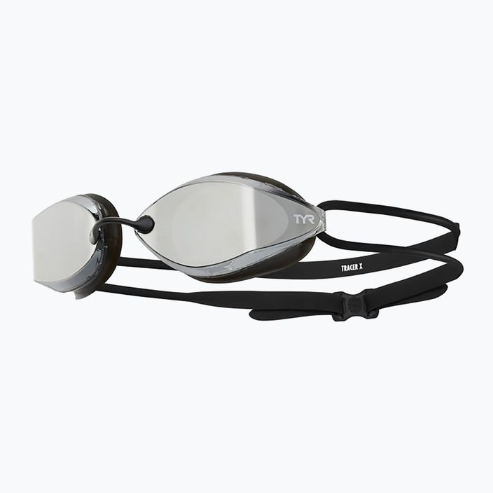 TYR Tracer-X Racing veidrodiniai sidabro/juodos spalvos plaukimo akiniai LGTRXM_043 6