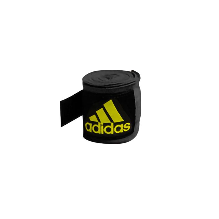 Bokso raiščiai adidas 255 cm black/yellow 2