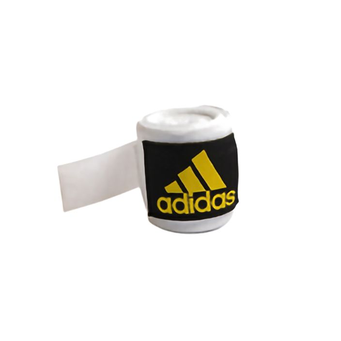 Bokso raiščiai adidas 255 cm white/yellow 2