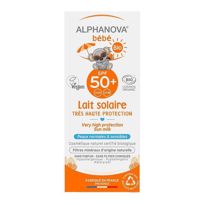 Kremas nuo saulės Alphanova Bebe Sun SPF 50+ 2