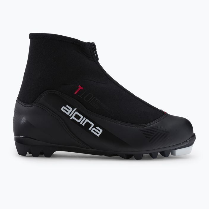 Vyriški bėgimo slidėmis batai Alpina T 10 black/red 2