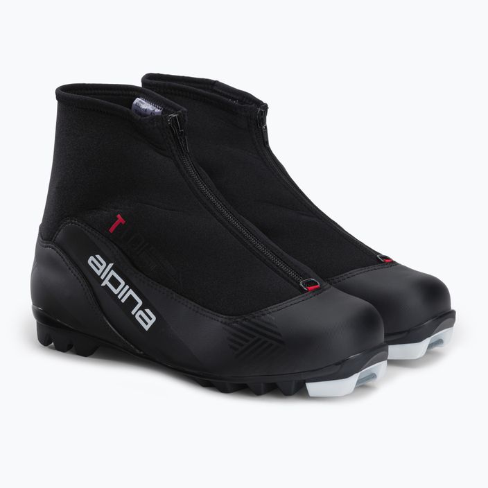 Vyriški bėgimo slidėmis batai Alpina T 10 black/red 4