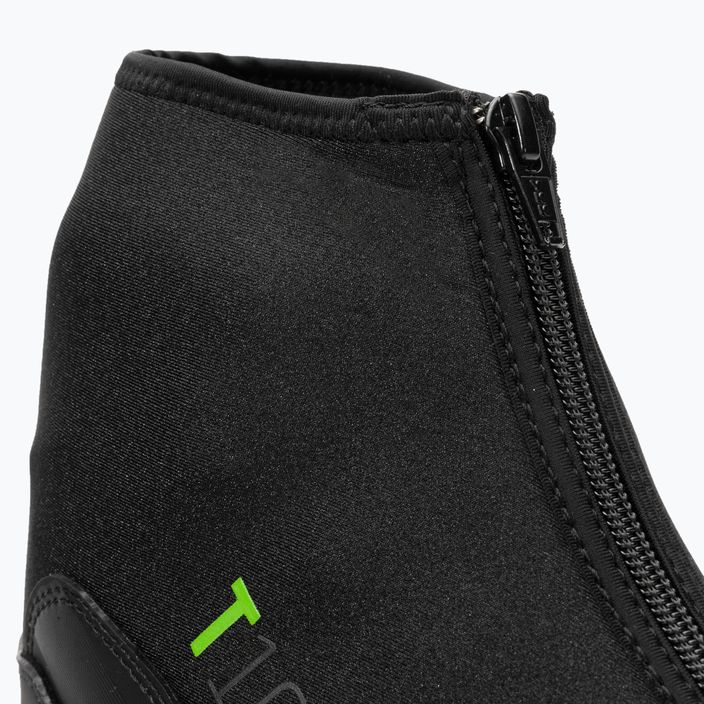 Vyriški bėgimo slidėmis batai Alpina T 10 black/green 10