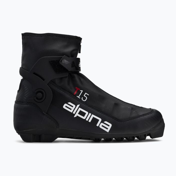 Vyriški bėgimo slidėmis batai Alpina T 15 black/red 2