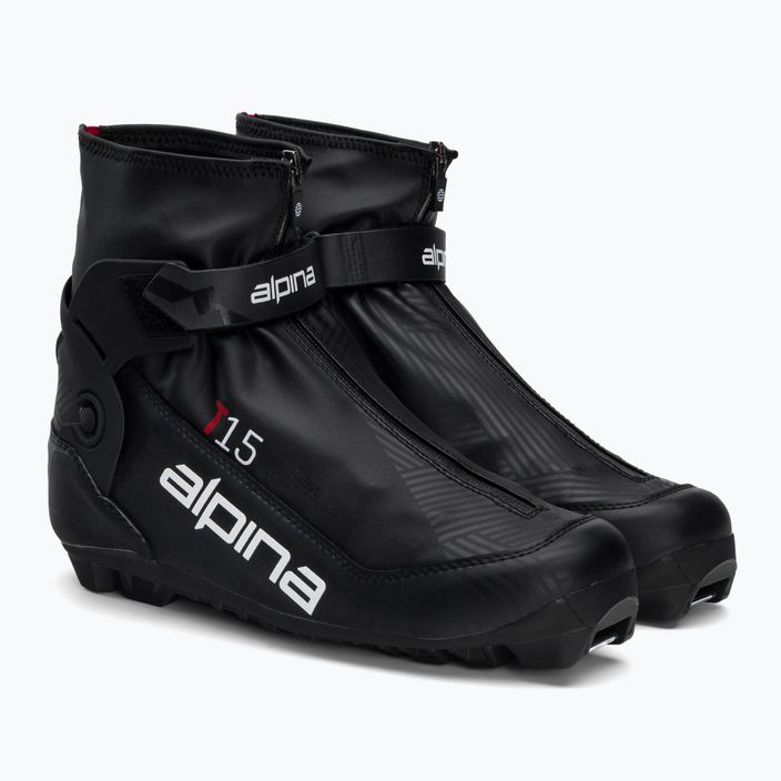 Vyriški bėgimo slidėmis batai Alpina T 15 black/red 4