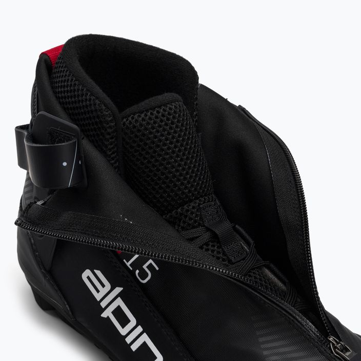 Vyriški bėgimo slidėmis batai Alpina T 15 black/red 13