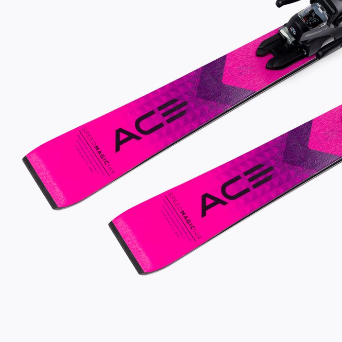 Moteriškos kalnų slidinėjimo slidės Elan Speed Magic PS + ELX 11 pink ACAHRJ21 9