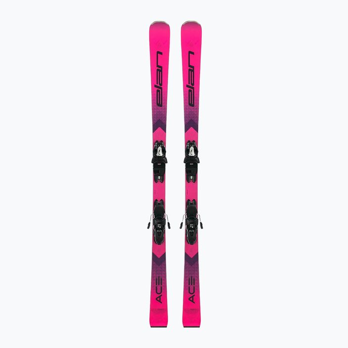 Moteriškos kalnų slidinėjimo slidės Elan Ace Speed Magic PS + ELX 11 rožinės ACAHRJ21 10