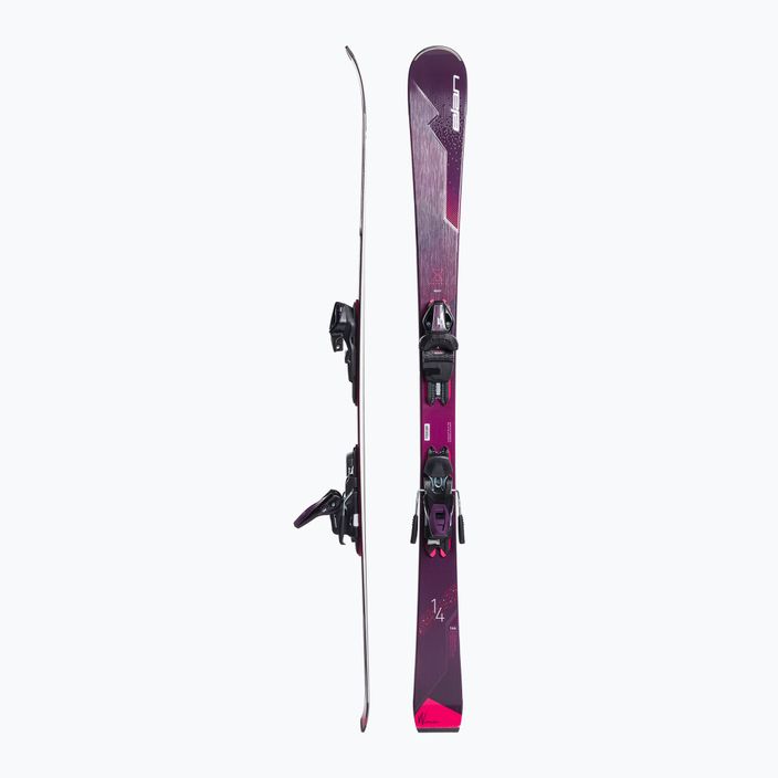 Moteriškos kalnų slidinėjimo slidės Elan Insomnia 14 TI PS + ELW 9 purple ACDHPS21 2