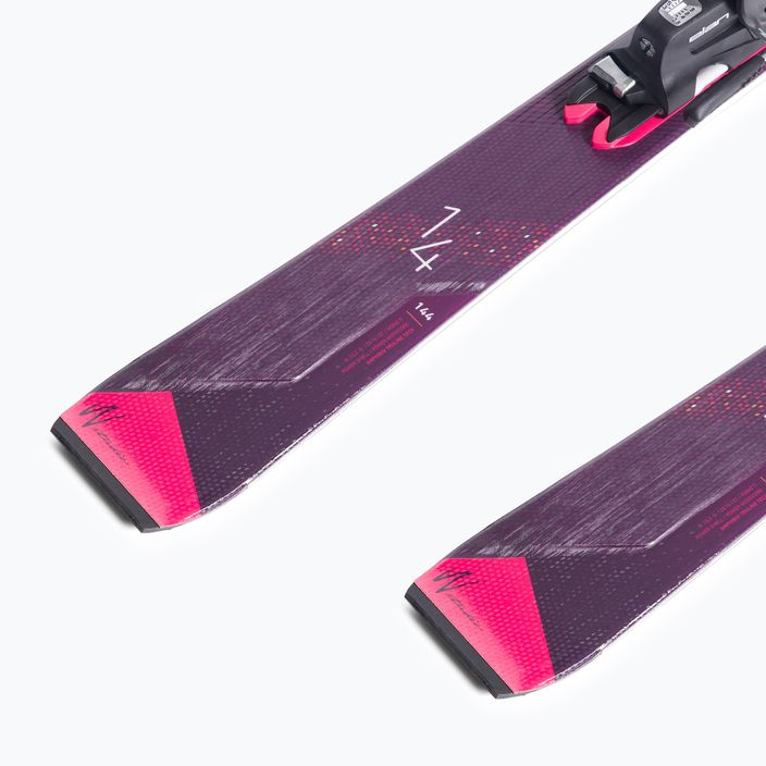 Moteriškos kalnų slidinėjimo slidės Elan Insomnia 14 TI PS + ELW 9 purple ACDHPS21 9