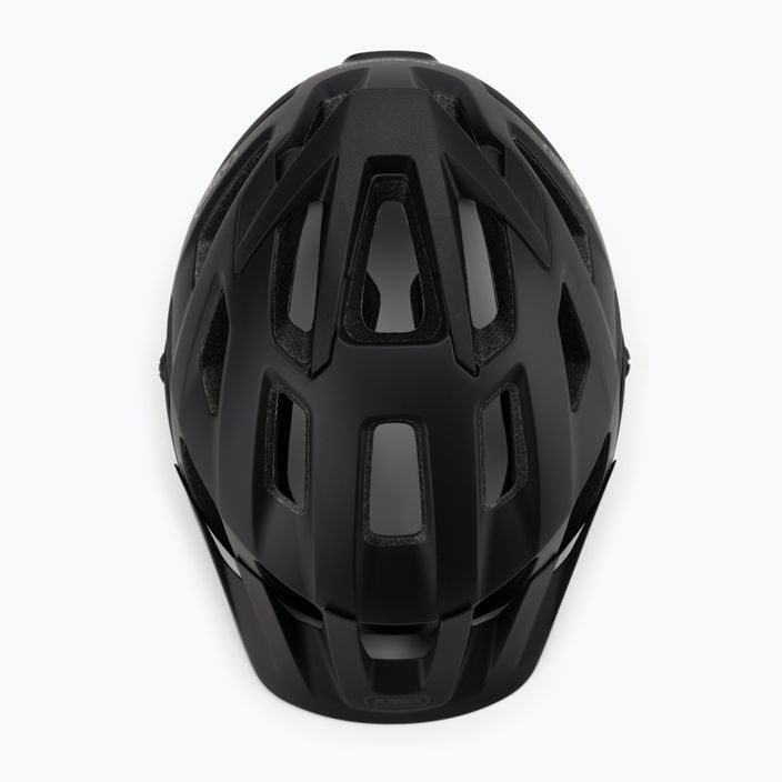 ABUS Moventor 2.0 aksominis juodas dviratininko šalmas 6