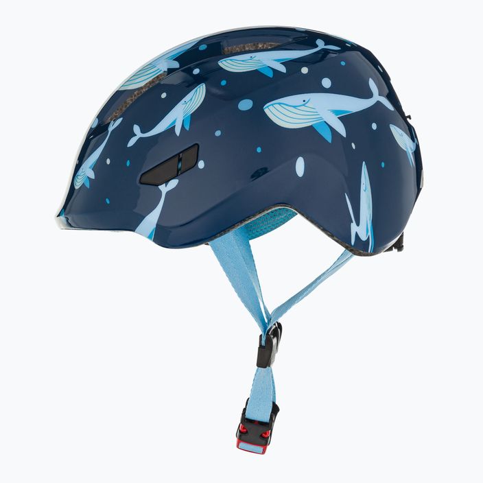 Vaikiškas dviračio šalmas ABUS Smiley 3.0 blue whale 5
