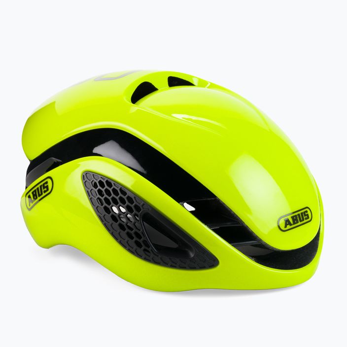 ABUS GameChanger dviratininko šalmas neoninės geltonos spalvos