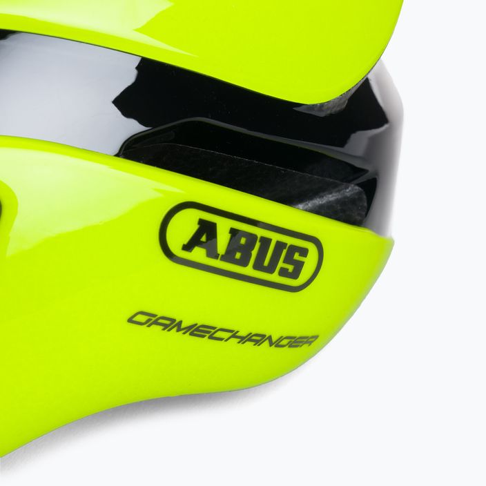 ABUS GameChanger dviratininko šalmas neoninės geltonos spalvos 7