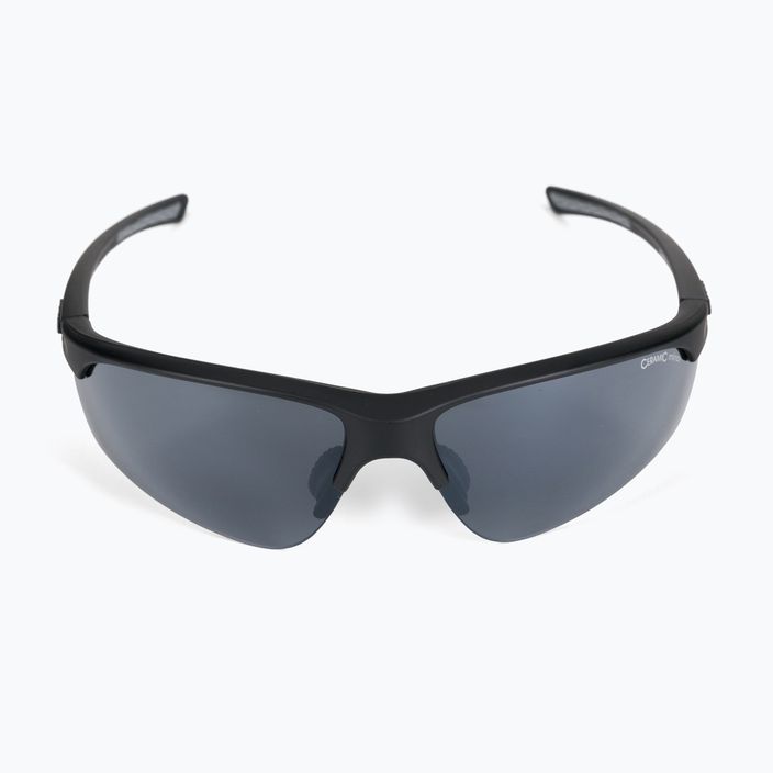 Alpina Tri-Effect 2.1 juodi matiniai / juodi veidrodiniai / skaidrūs / oranžiniai veidrodiniai dviračių akiniai 3