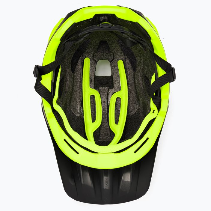 Alpina Rootage juodas neoninis/geltonas dviratininko šalmas 5